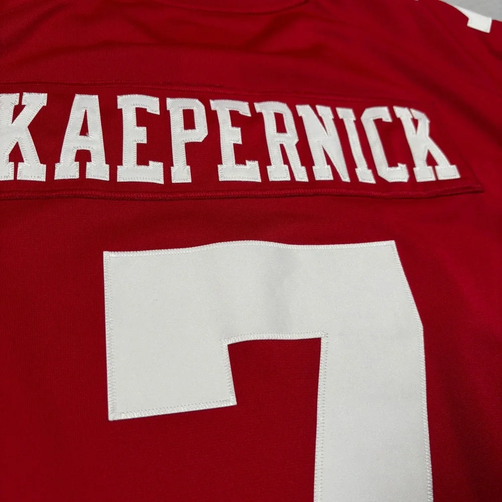 Nike Jersey San Francisco 49ers XXL Red Excellent Colin Kaepernick #7 On Field